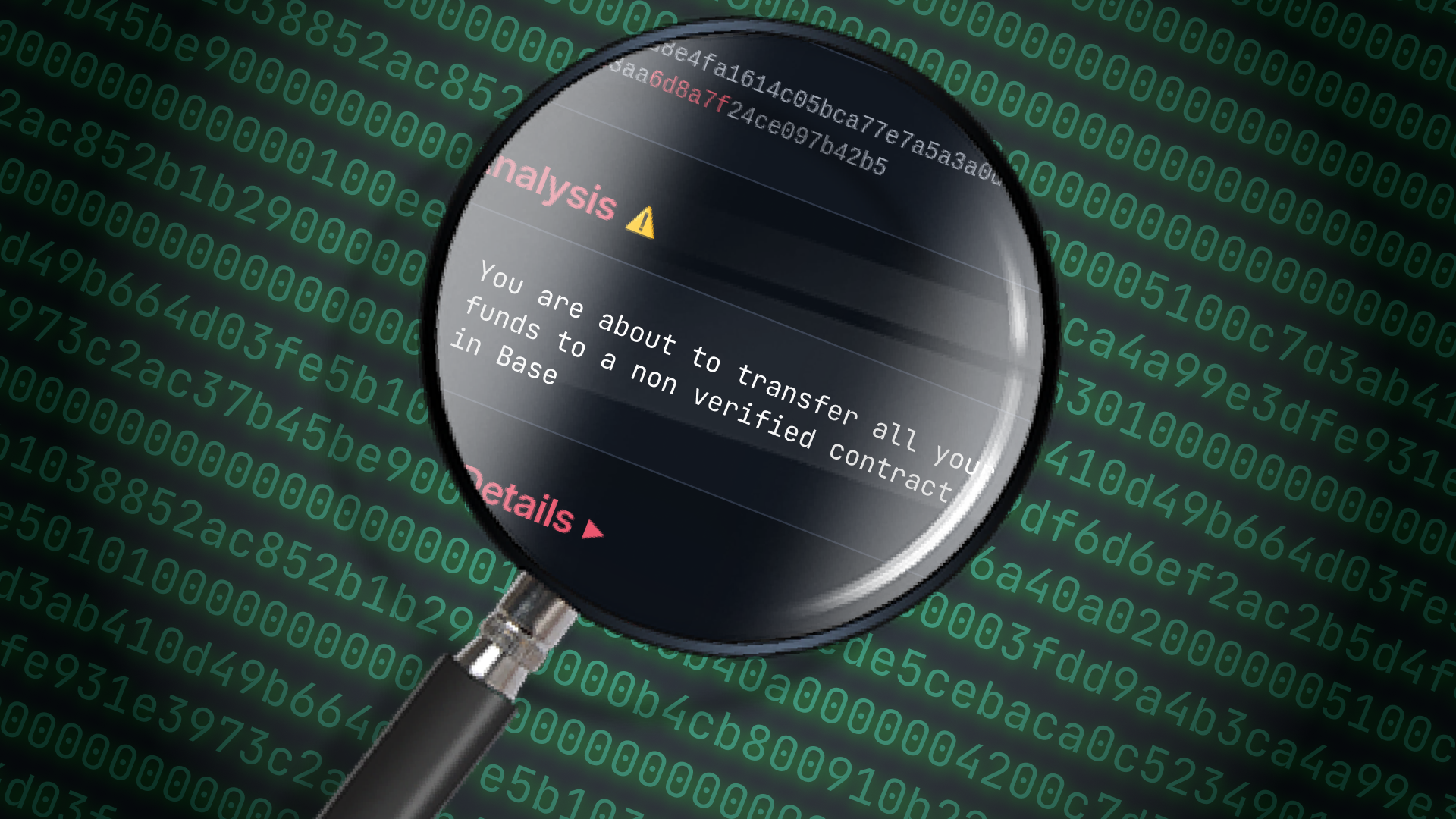 Unblind clear signing explanation