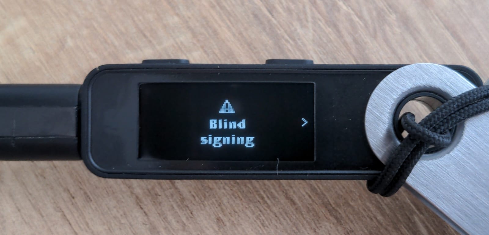 Blind Signing